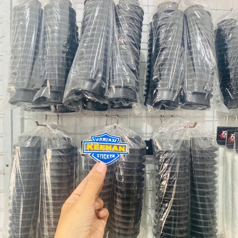 Karet Sok Cover Pelindung Shock Depan Trail KLX Mega Pro