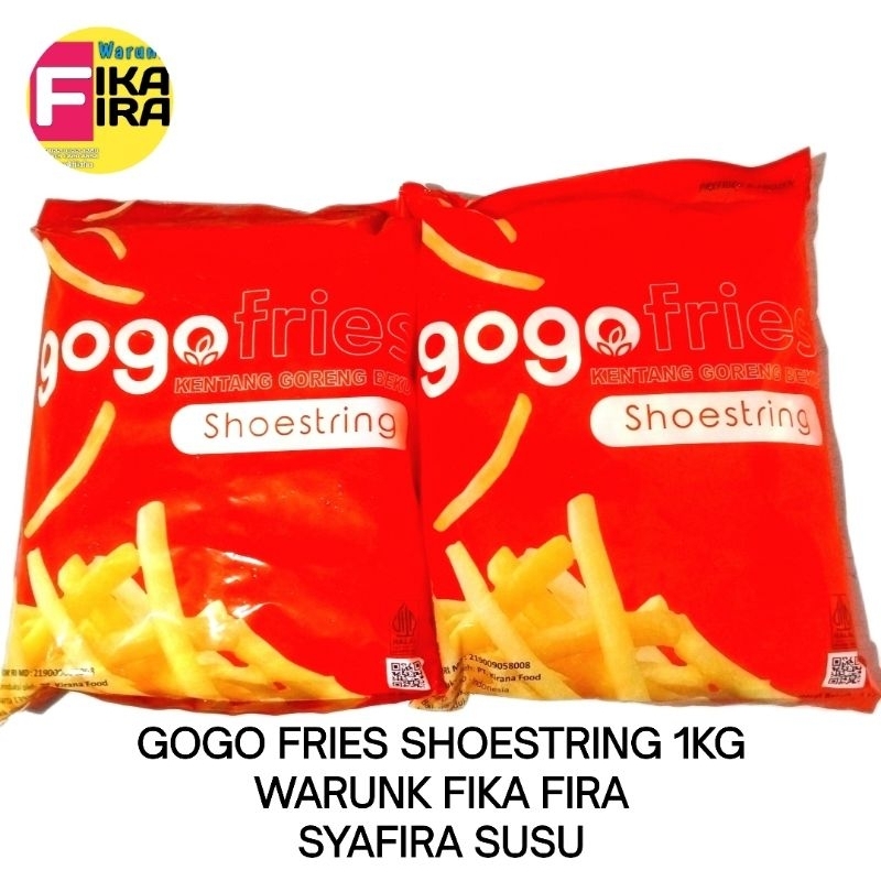 

Gogo Fries Kentang Shoestring 1kg