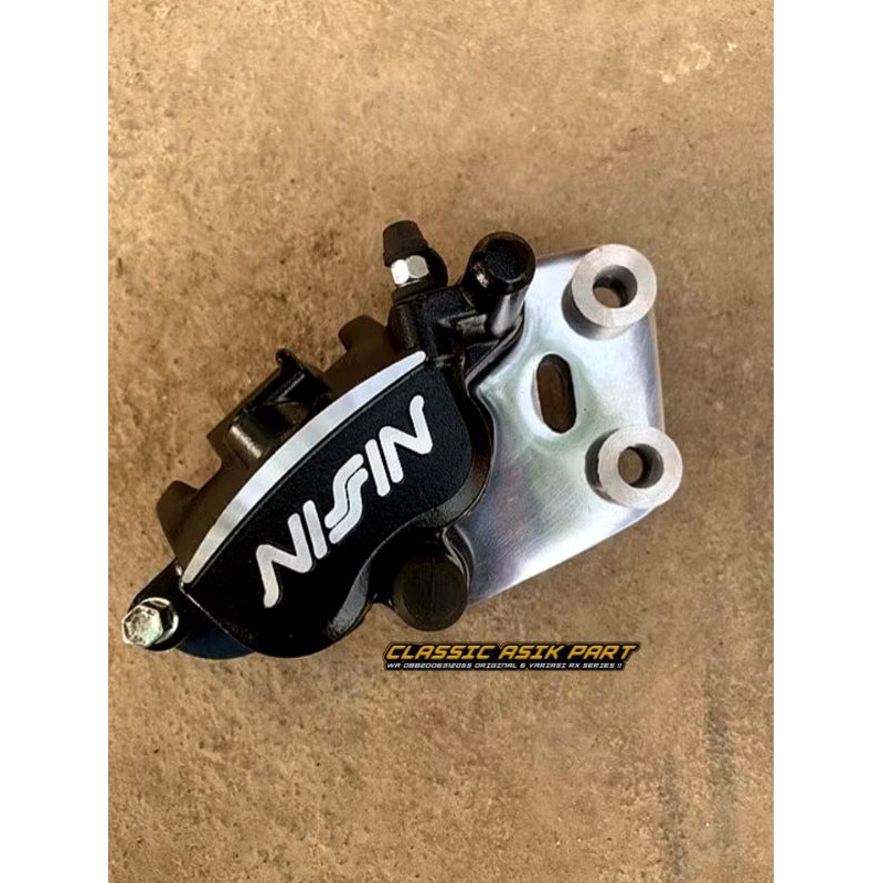 Breket kaliper nissin samurai rx king old rxs piringan 300mm