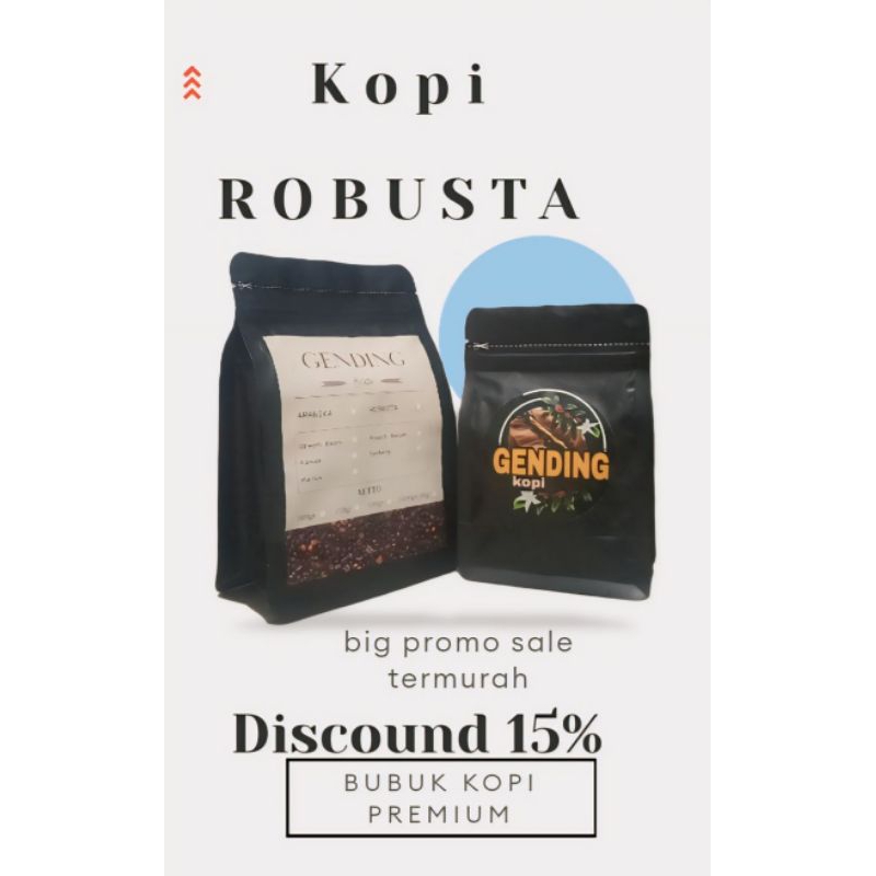 

Kopi bubuk ROBUSTA PREMIUM/ 1kg