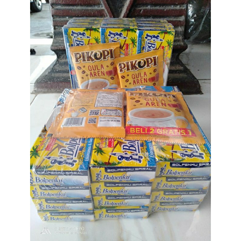 

BOLPENKU SPIRAL Ekonomis Berkualitas Variasi 12pack/PERBOX free PIKOPI