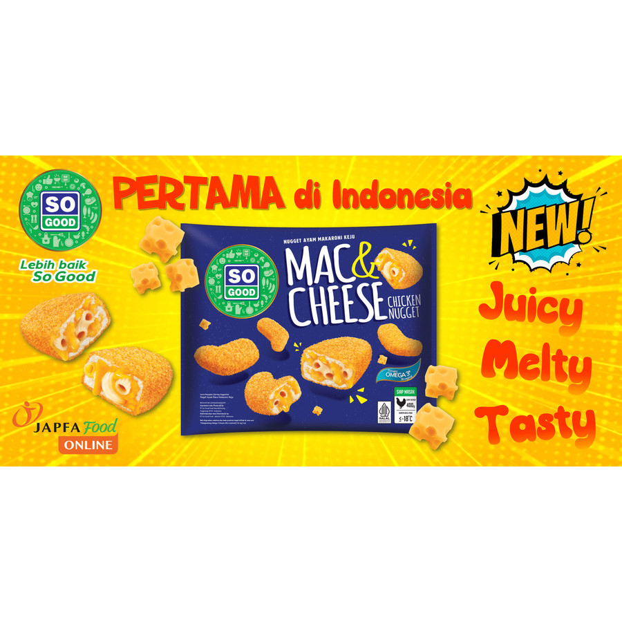 

So Good Mac and Cheese Nugget 400gr