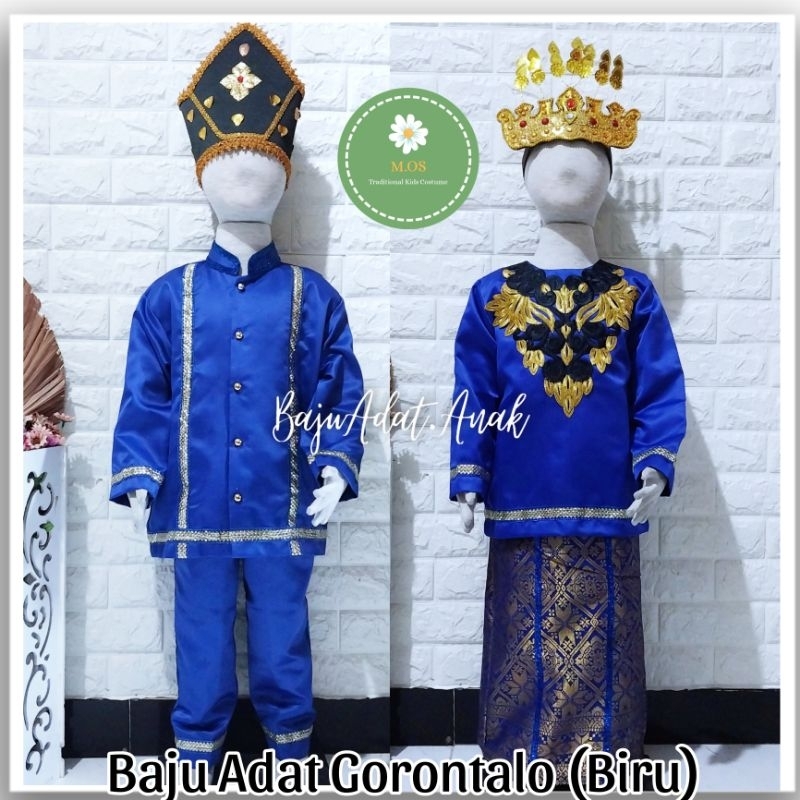 BAJU ADAT GORONTALO ANAK | BAJU TRADISIONAL GORONTALO | BAJU ADAT DAERAH GORONTALO ANAK LAKI-LAKI | 