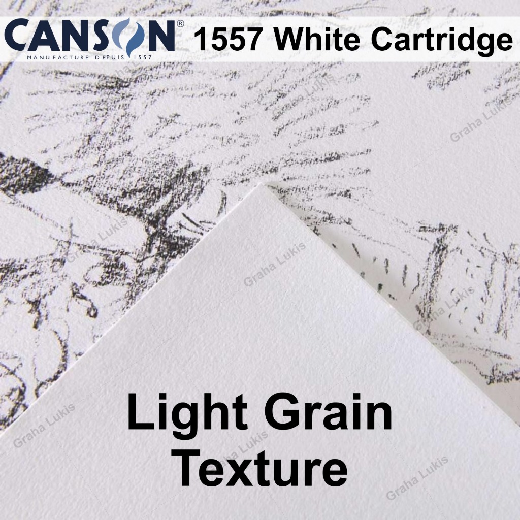 

HJK Canson 1557 White Cartridge Drawing Paper A3 / A4