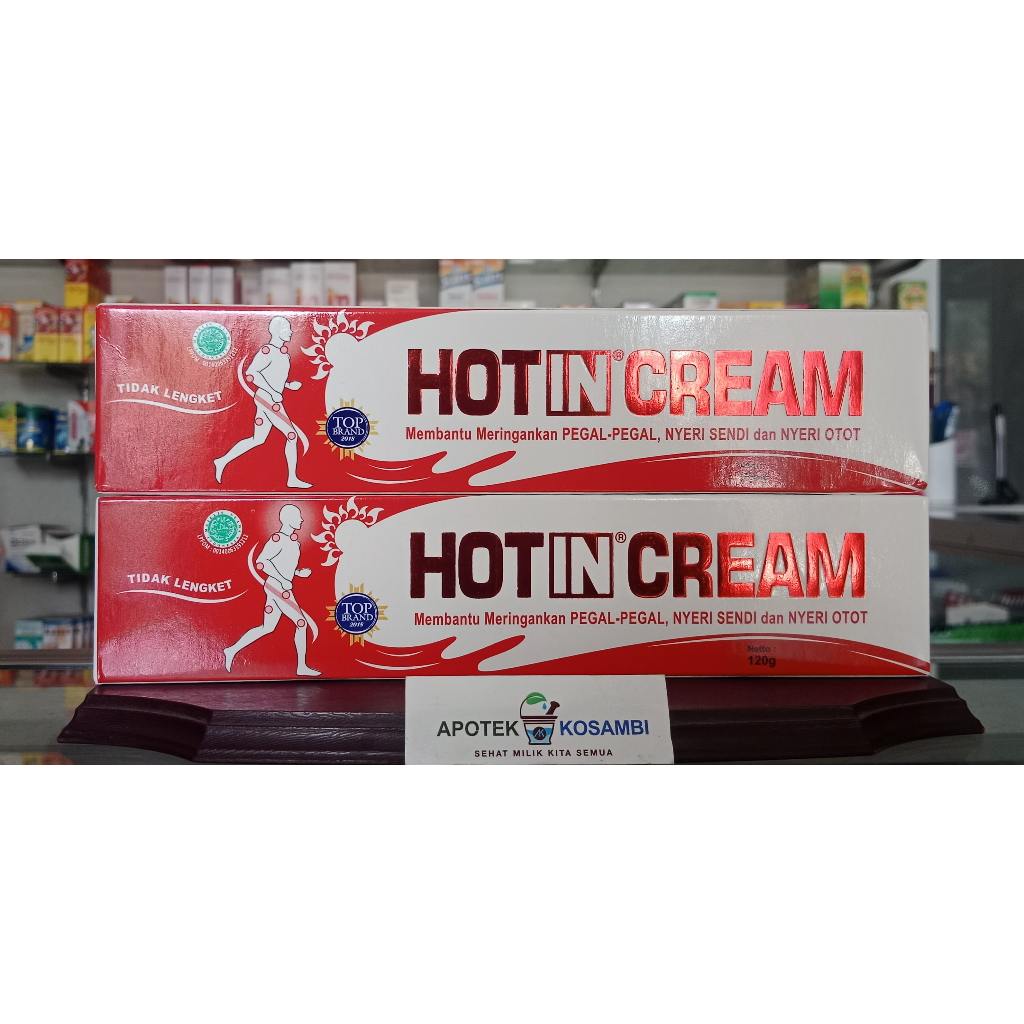 120 GR (KARDUS MERAH) TUBE HOT IN CREAM