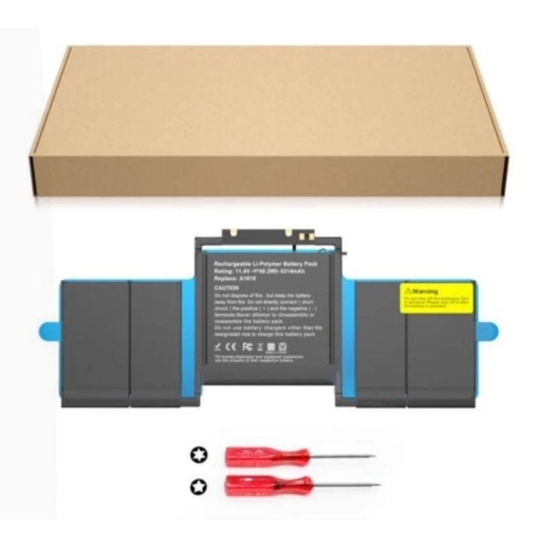 Battery Baterai A1706/A1819 Original Macbook Pro 2016-2017