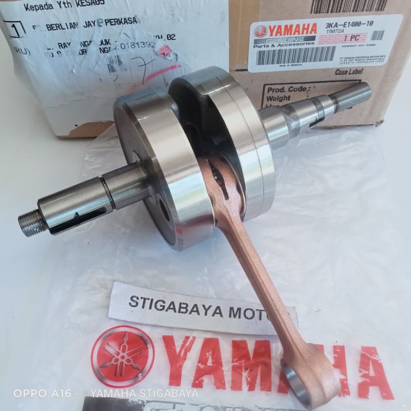 as kruk RX king bandul RX king original crankshaft Yamaha RX king ORIGINAL