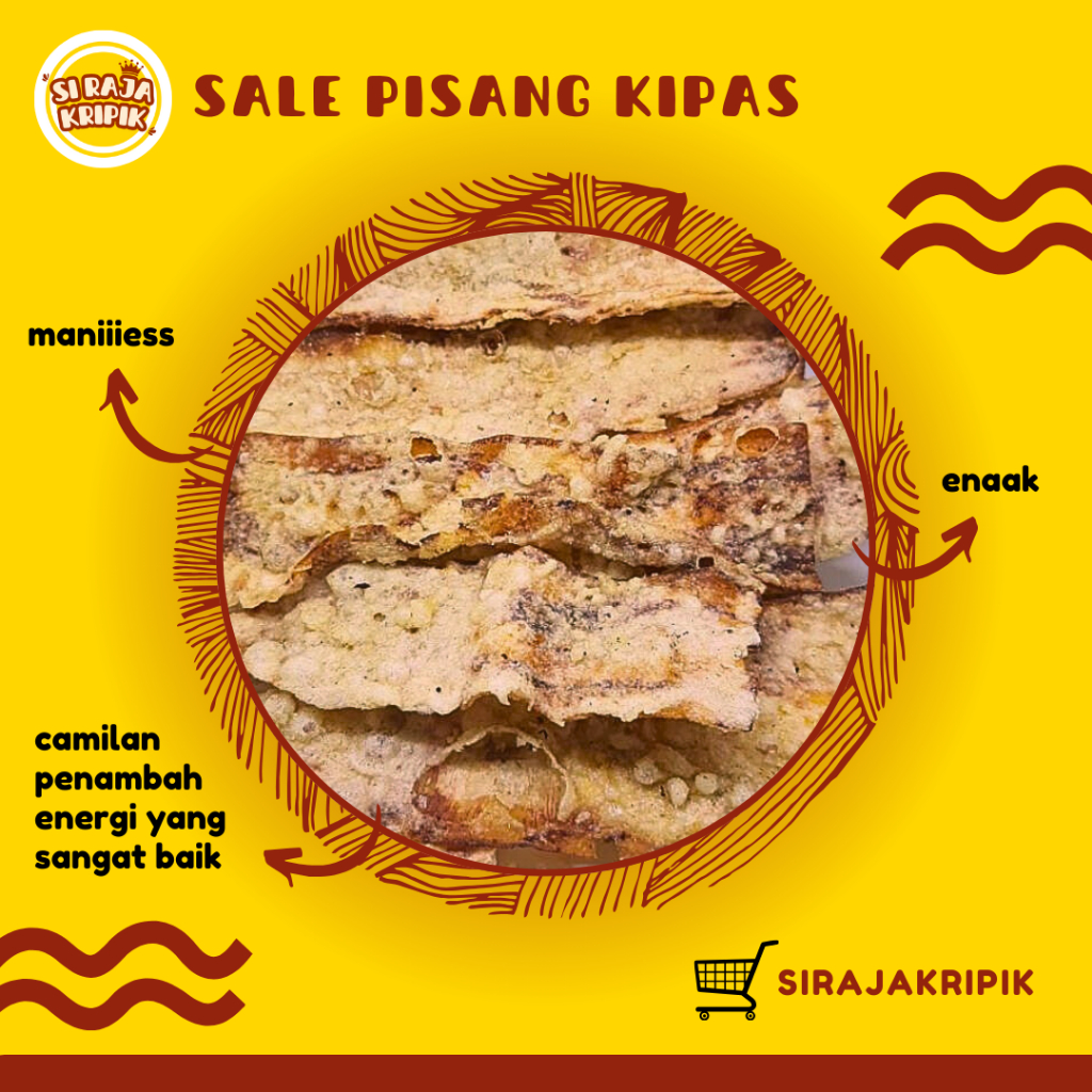 

SALE PISANG KIPAS | SI RAJA KRIPIK | JAJANAN DAN CEMILAN BANDUNG KILOAN