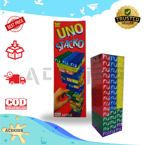 Mainan Anak Uno Stako Uno Balok Uno Susun