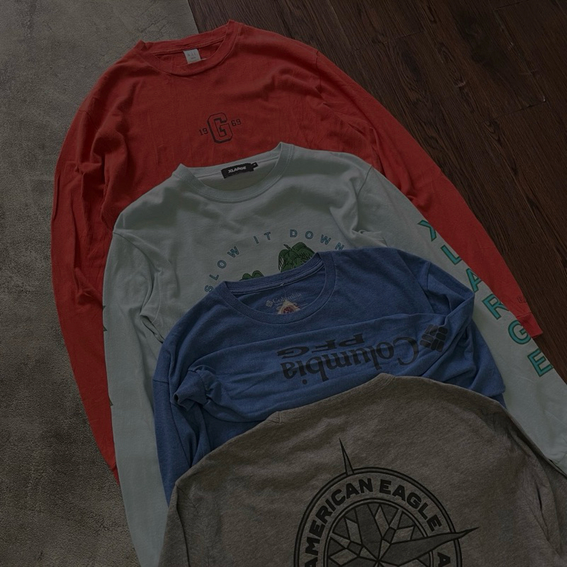 Longsleve Tshirt By GAP, Olop, Whoau & Vetements