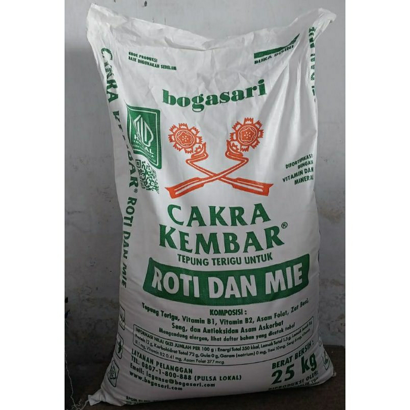 

Tepung Cakra Kembar Bogasari 1kg