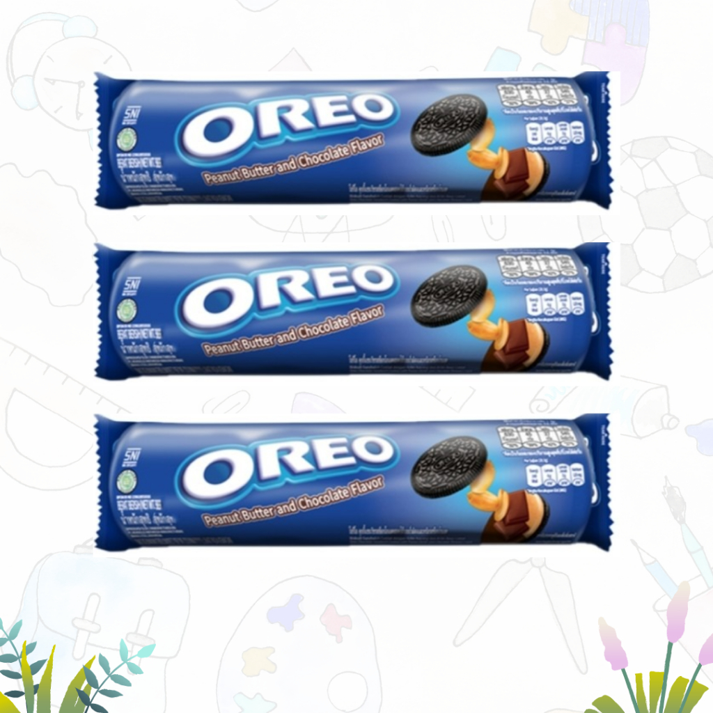 

KRAFT SANDWICH OREO PEANUT BUTTER & CHOCO 123gr (pcs)