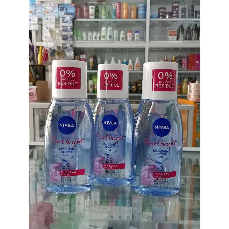 NIVEA Micellar Water Pearl White/Biru 125Ml