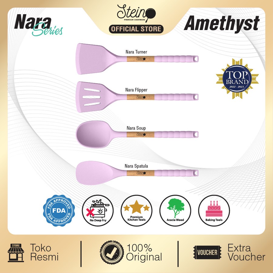 STEIN COOKWARE SILICONE SUTIL | SUTIL | ALAT MASAK | PERALATAN MASAK | ALAT MASAK