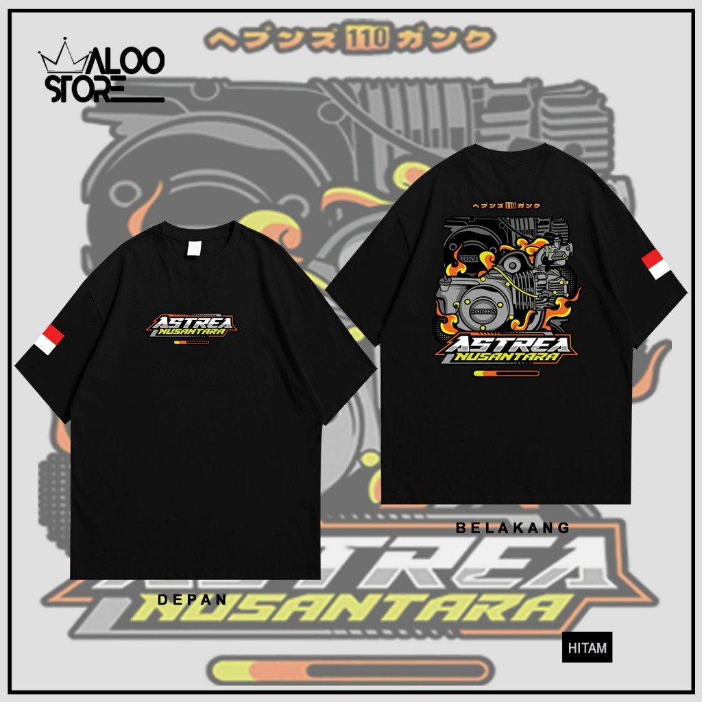 kaos pria&wanita terbaru distro astrea nusantara ALOOSTORE....