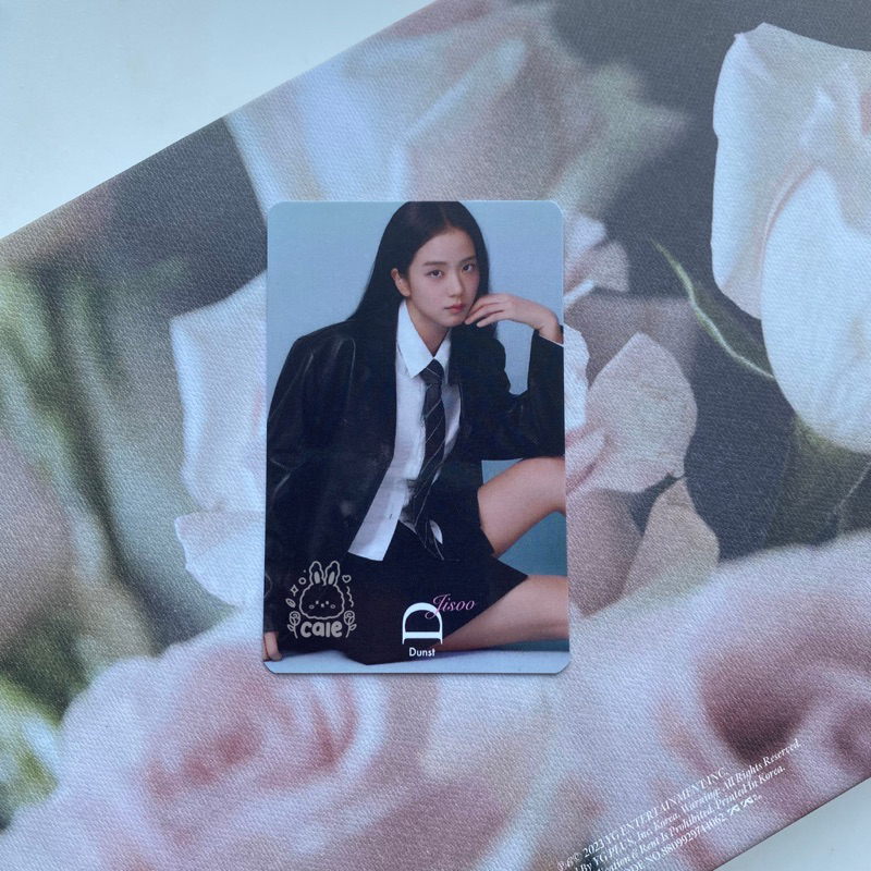 Photocard Broadcast Jisoo Me x Dunst Official