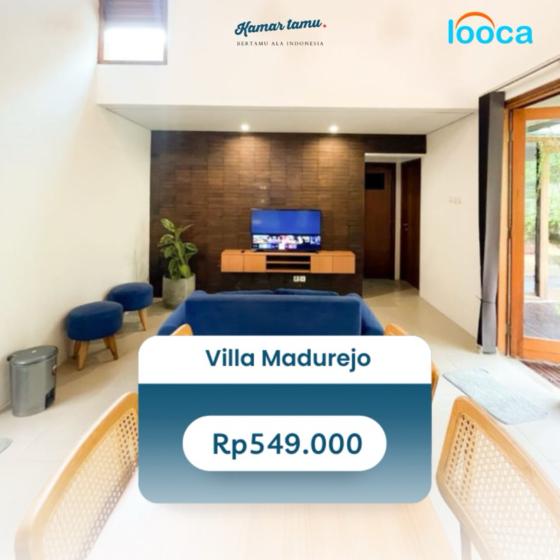 Menginap di Villa Kamar Tamu Madurejo Jogja Homestay di Yogyakarta