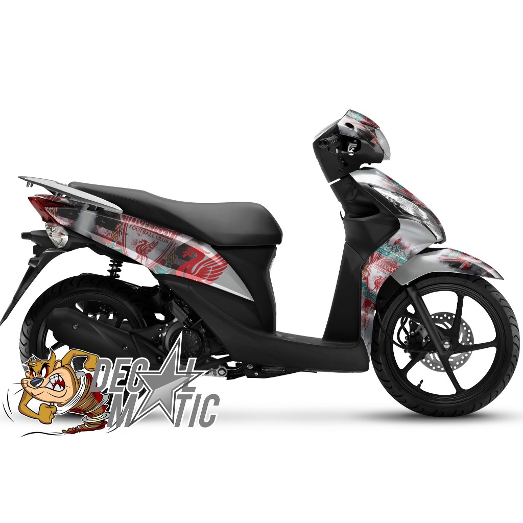 Decal Spacy Full body Stiker  Full body  Spacy 2010 2011 2012 2013 2014 - Liverpool