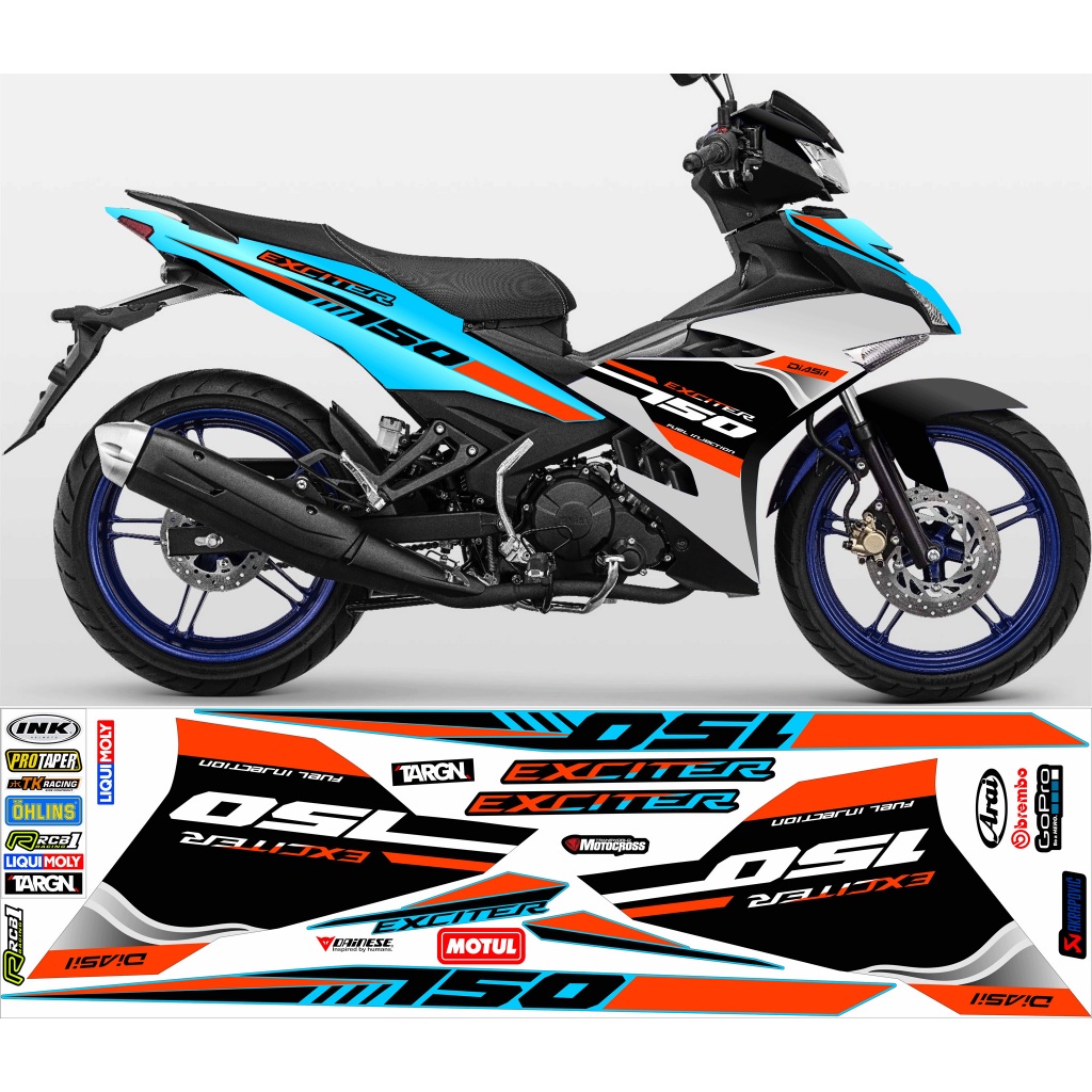 STRIPING MX KING / JUPITER MX 150 2015-2023