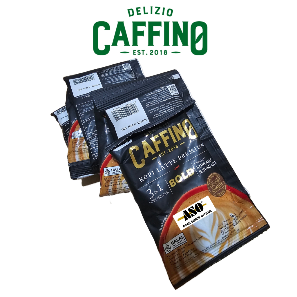 KOPI CAFFINO BOLD DARK CAPPUCINO 25gr RENCENG ( ISI 10 ) PROMO 