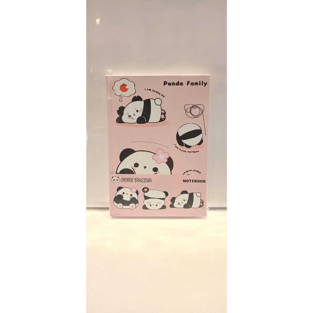 

KAKO CUTE PANDA HC NOTEBOOK A5 PINK - GRAMEDIA BSD CITY