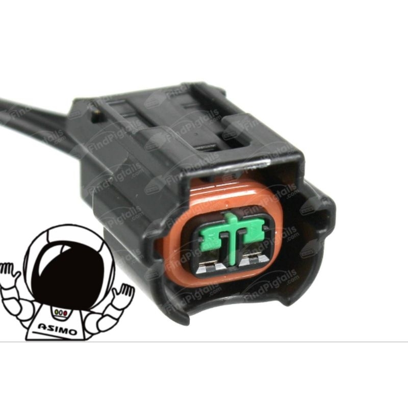 soket pin 2 Original Hyundai accent verna atoz avega bimantara cakra coupe creta elantra excel getz 