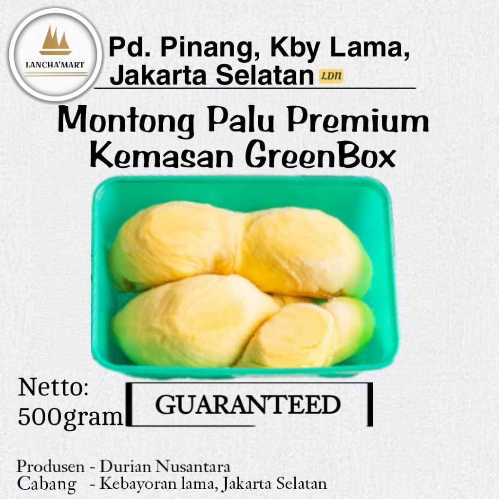 

DURPAS MEDAN DURIAN KUPAS MEDAN GREENBOX PREMIUM KEMASAN 500GRAM - DURPAS MONTONG PALU GRENBOX