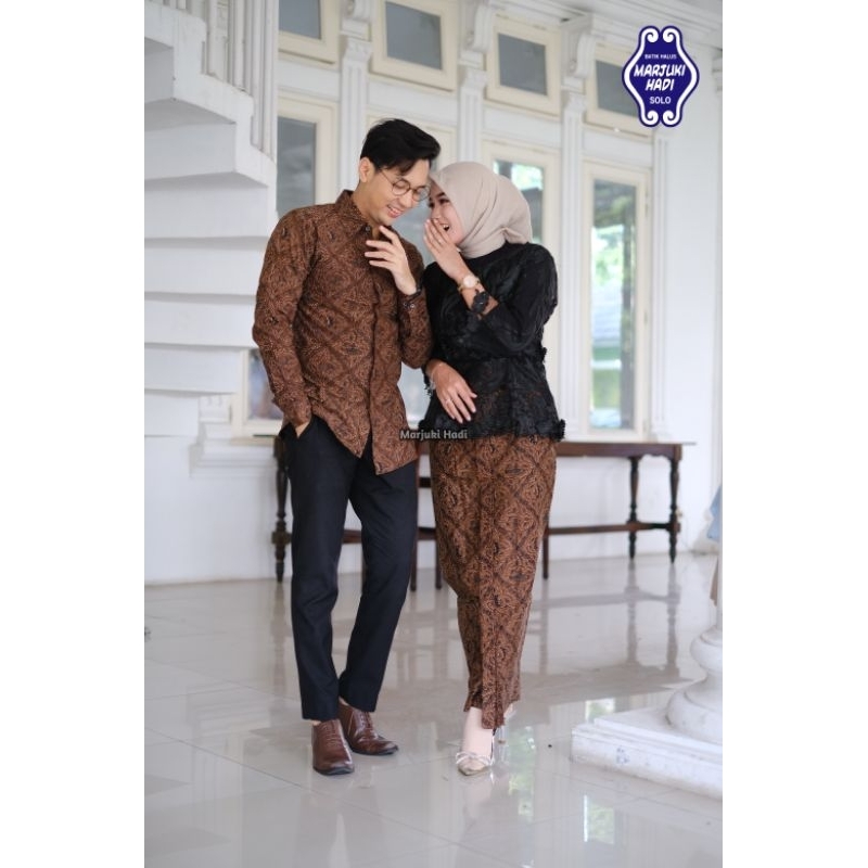 Sido Mukti couple kemeja & rok wiru Instan