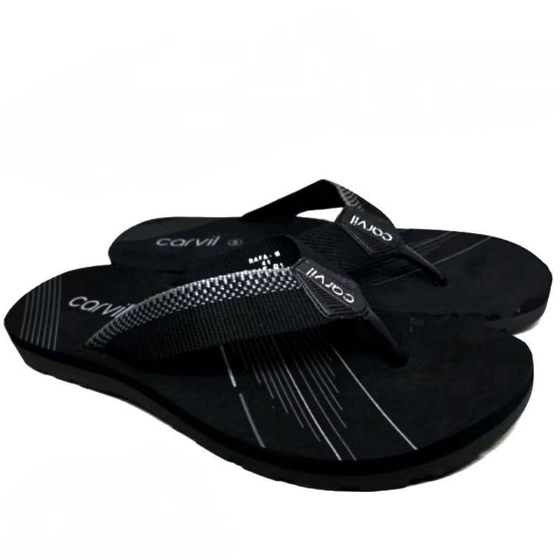Sandal Jepit/Sandal Carvil Jepit Pria Original 100% UK 33-43 Model Keren Bayar Ditempat
