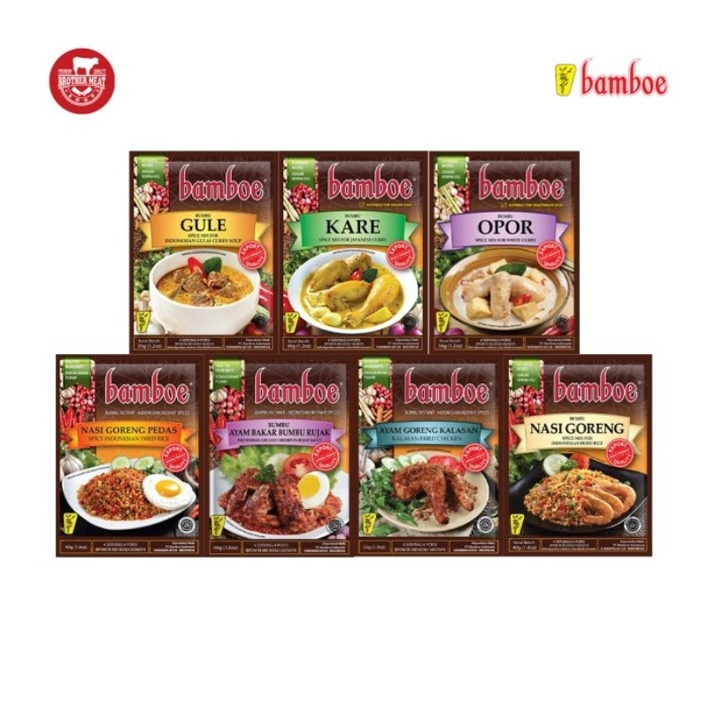 

(TERMURAH) BAMBOE BUMBU INSTAN Gule/Rendang/Soto