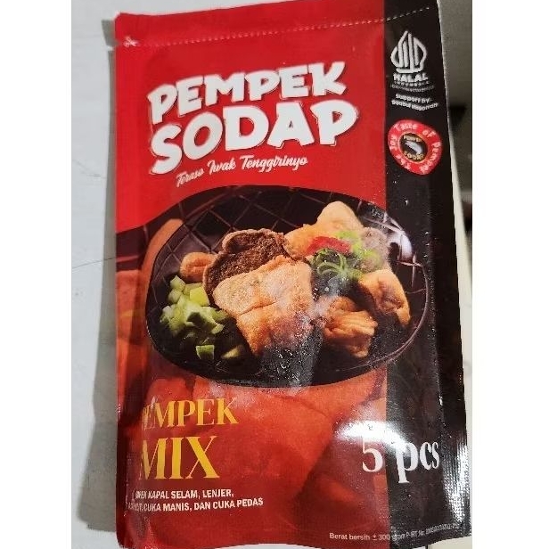 

PEMPEK MIX (IKAN TENGGIRI) ISI 5 PCS