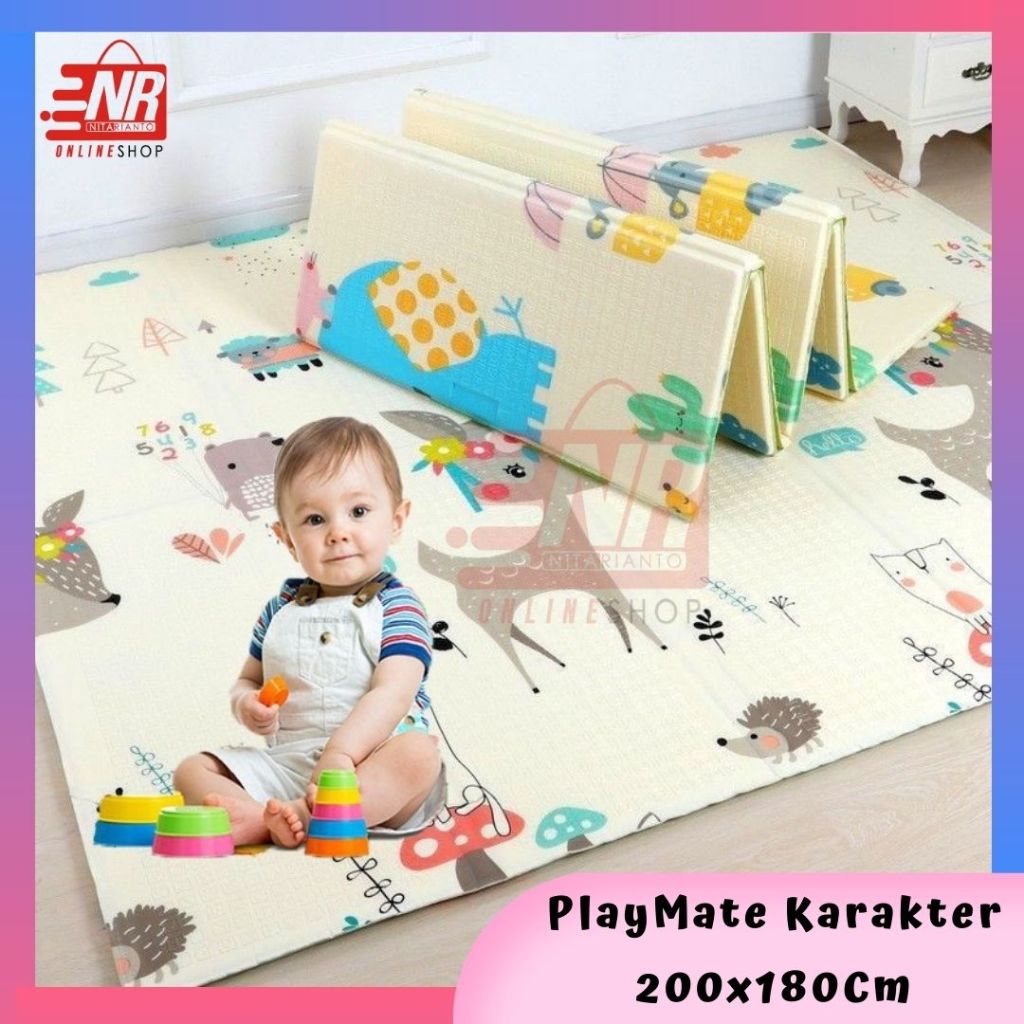 Playmat / Play Mate / Karpet Bayi / Karpet Anti Air / Matras Karakter Bayi / Playmate