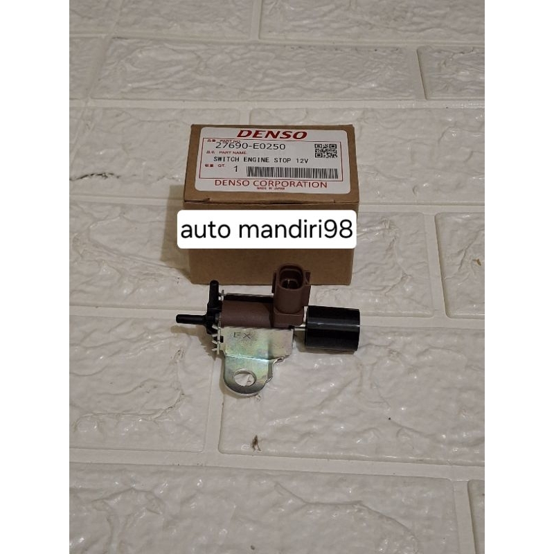 SWITCH ENGINE STOP 12VOLT HT130 27690-E0250