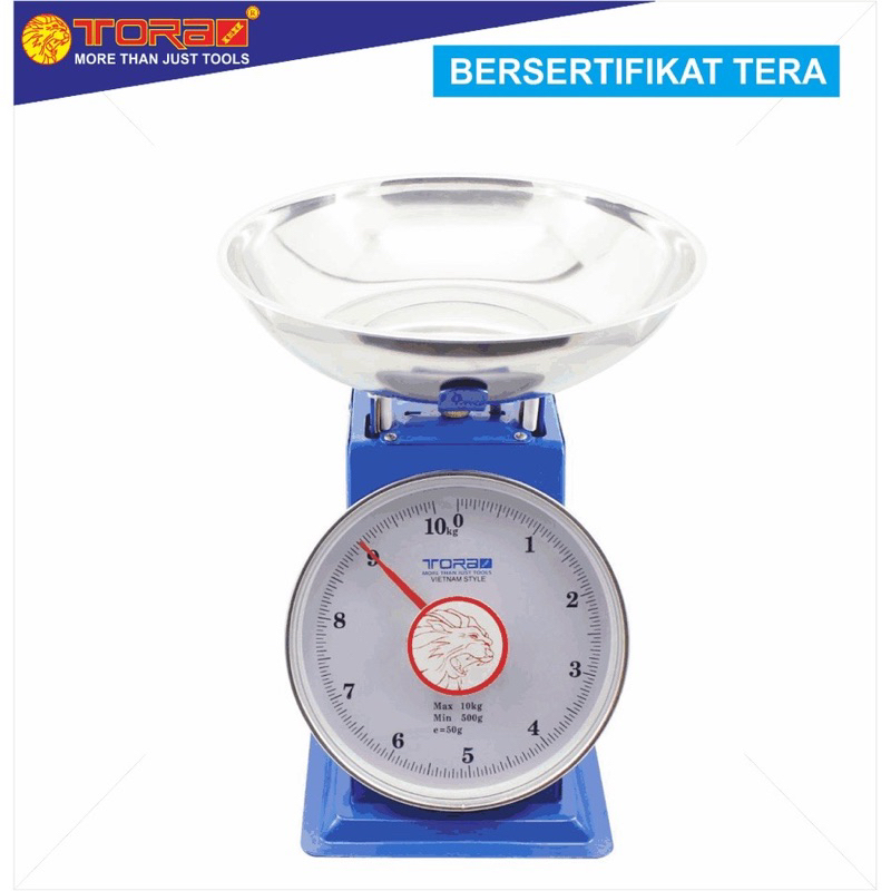 TORA TIMBANGAN DUDUK 5KG | TIMBANGAN BESI JARUM PEGAS | TIMBANGAN BUAH MANUAL JARUM