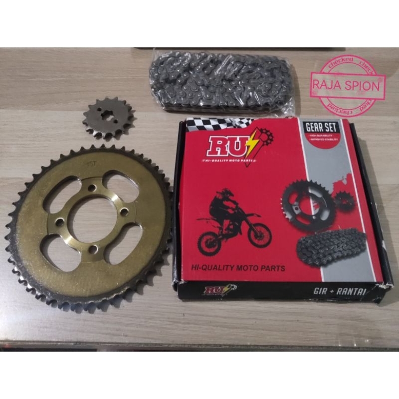 Promo Gear Set Supra 428H 45T 15T 120/Gir Paket Supra