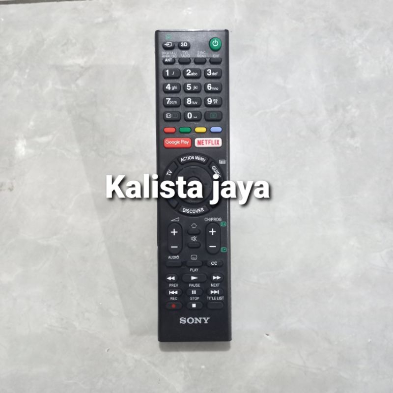 REMOTE REMOT SMART TV SONY LED LCD RMT-TX200P RMT-TZ300A ORIGINAL PABRIK