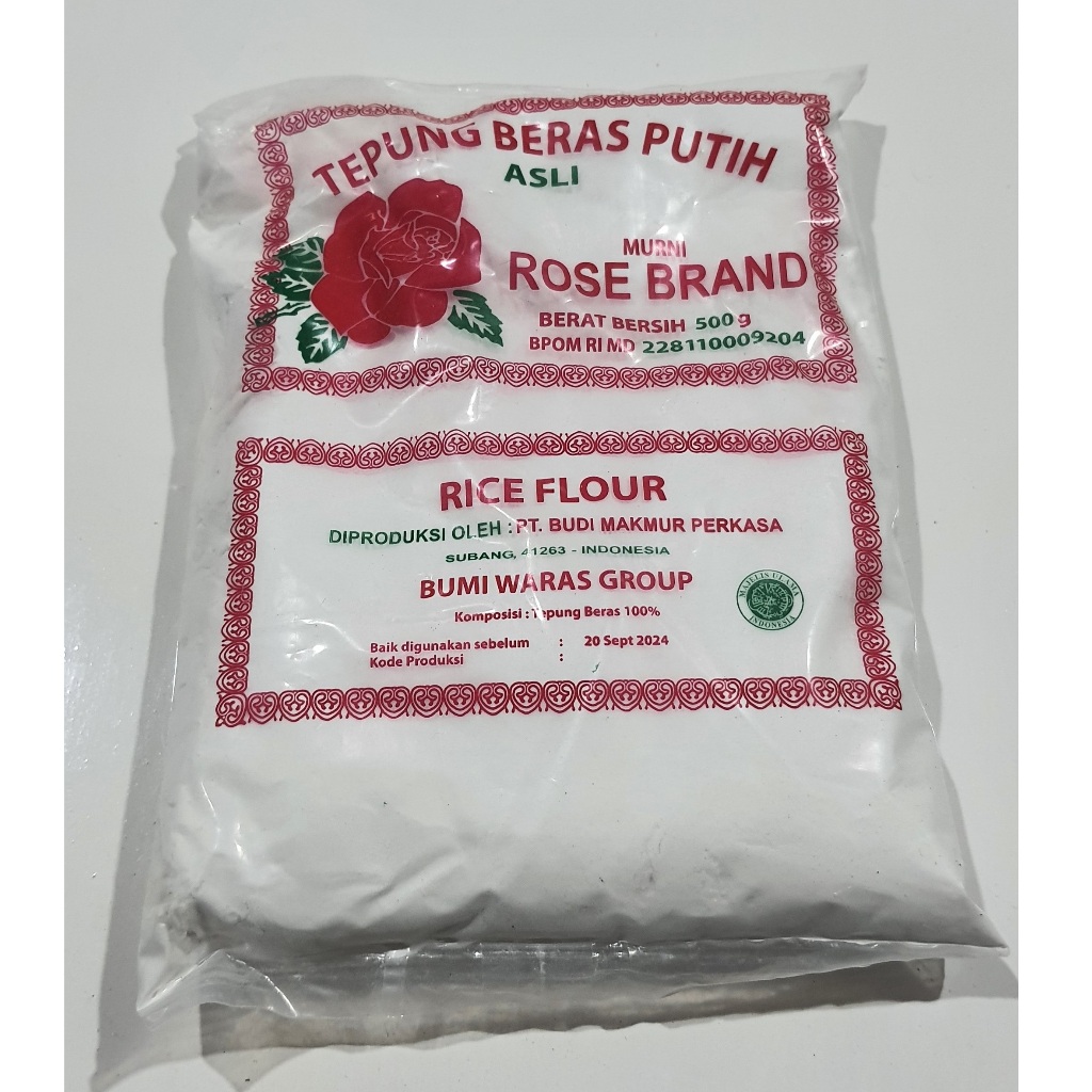 

Tepung Beras Rose Brand 500gr