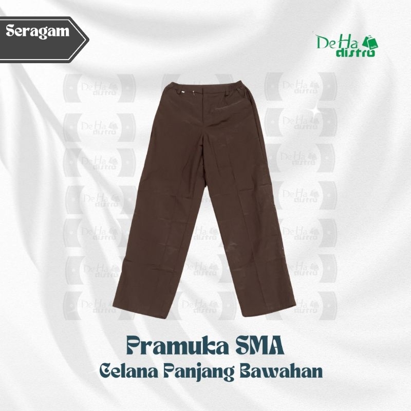 Bawahan pramuka SMA celana panjang/Seragam pramuka/Celana pramuka/Seragam SMA