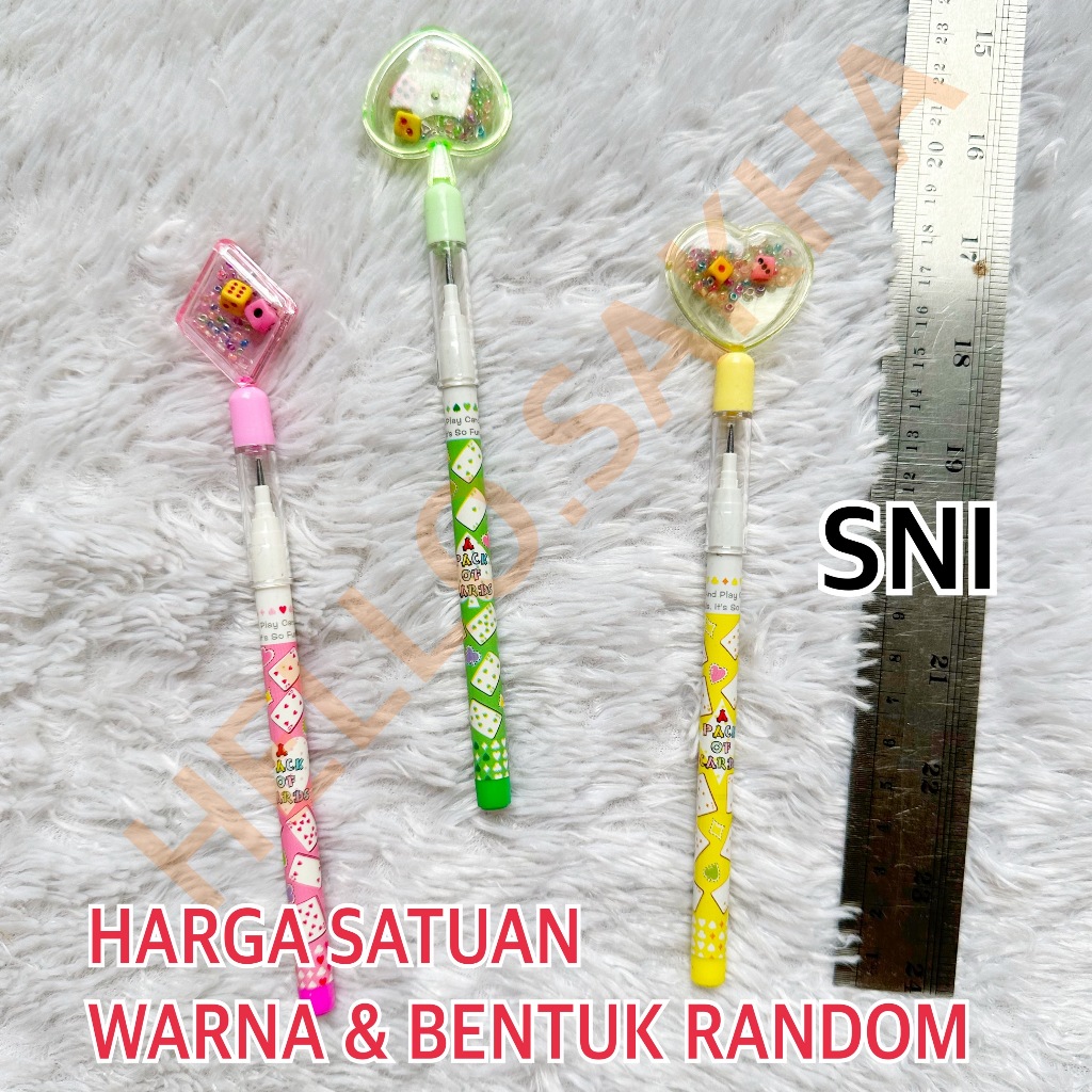 

PENSIL SUSUN HIASAN DADU WARNA WARNI PERALATAN SEKOLAH BACK TO SCHOOL PENCIL ATK ALAT TULIS MENULIS