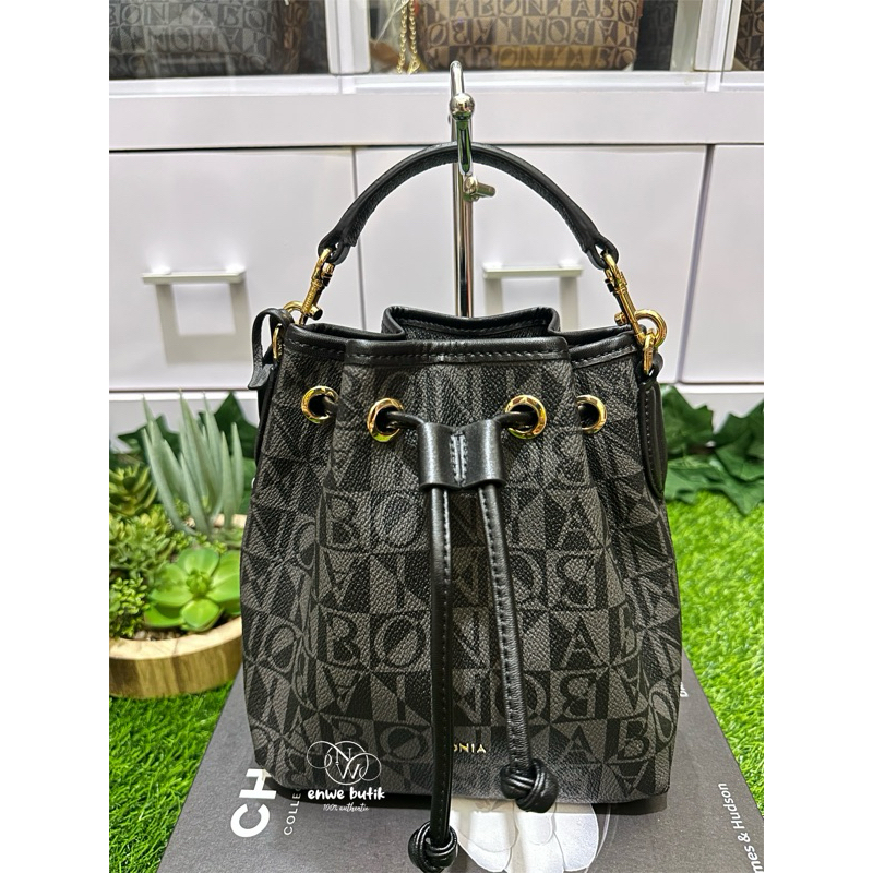 serut bonia mono hitam size S