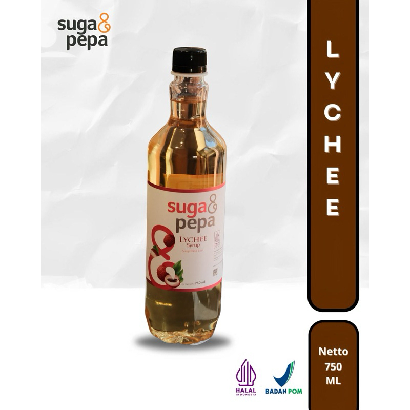 

Sirup Leci/Lecy/Lychee Suga&Pepa 750Ml
