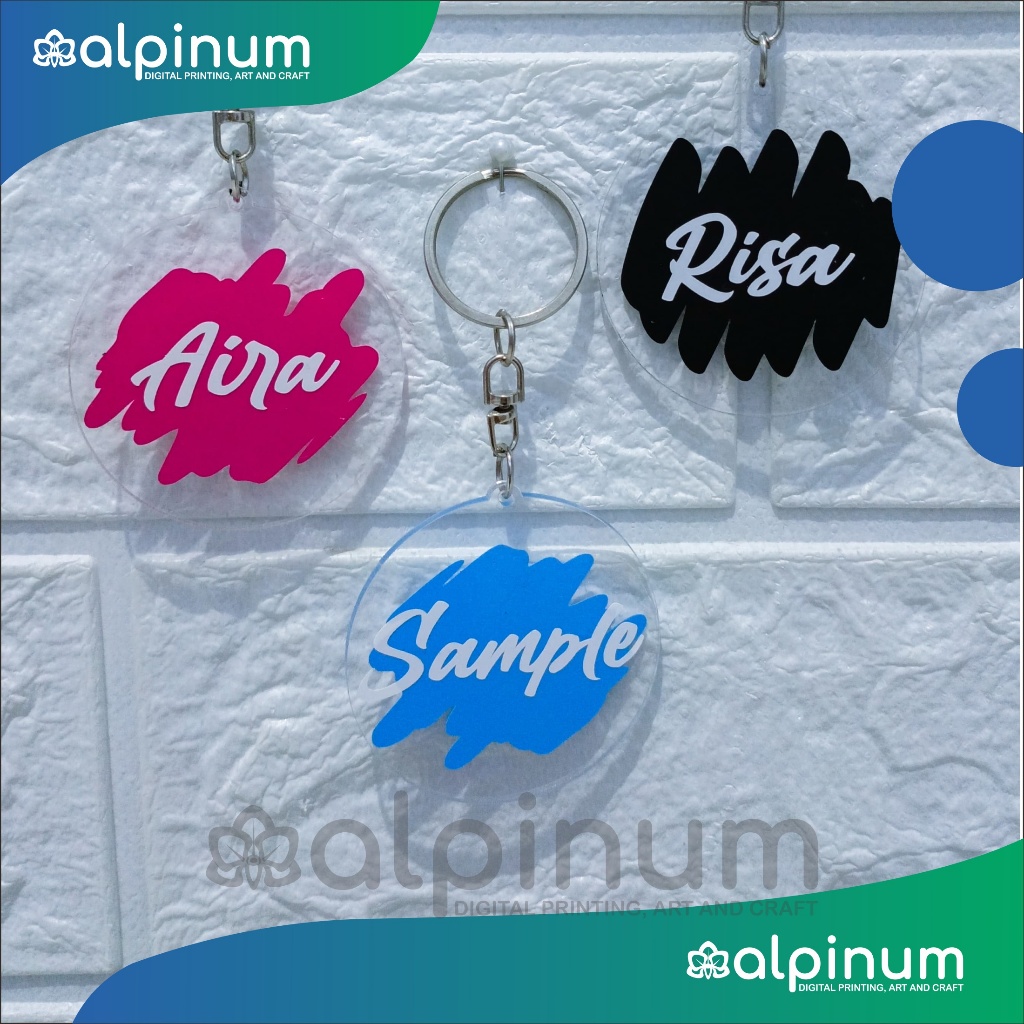 AKRILIK KEYCHAIN VINYL CUSTOM