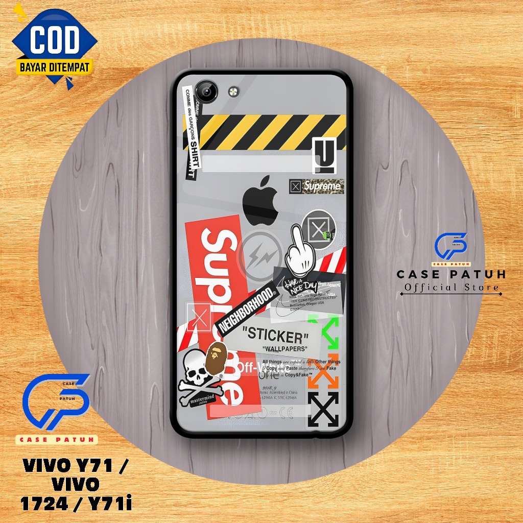 Case Patuh (CP11) - Case Vivo Y71/Y71i/Vivo 1724 Motif Brand Aesthetic - Hardcase HP – Silikon Case