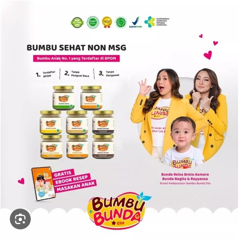 

Bumbu Bunda Bumbu Non MSG