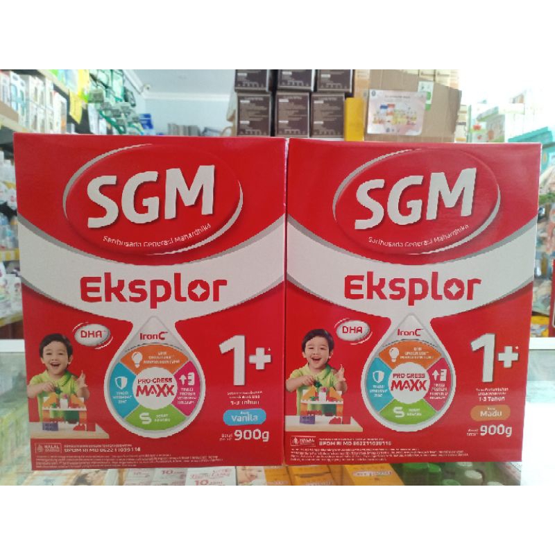 

SGM Eksplor 1+ 3+ MADU/VANILA 900 gram