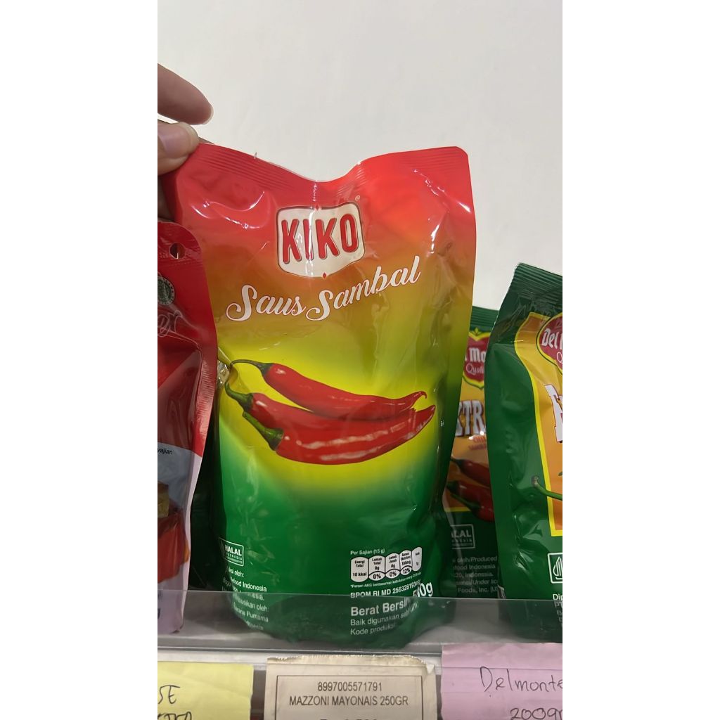 

KIKO SAUS SAMBAL 500gr