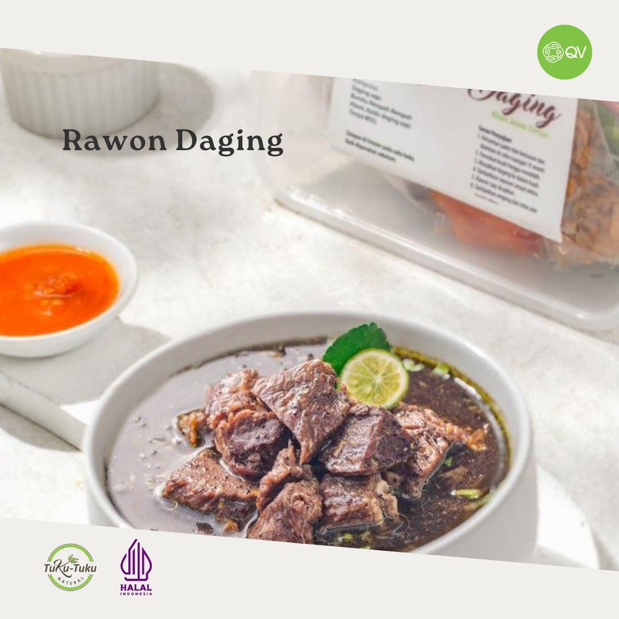 

Rawon Daging QV Kitchen Non MSG