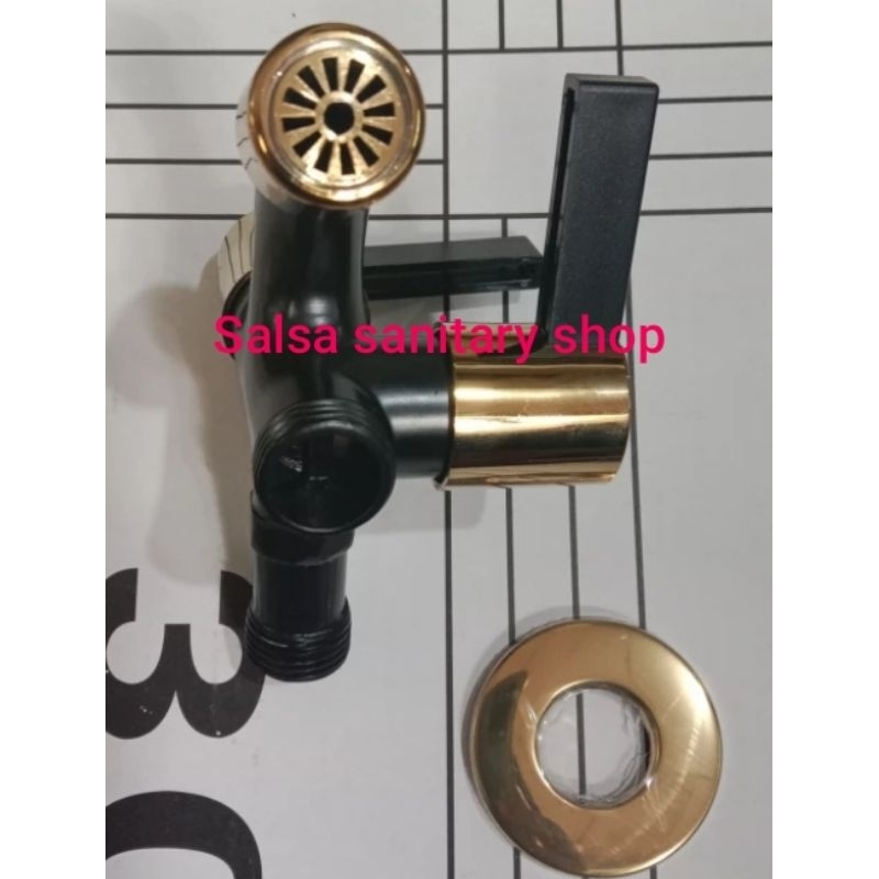 kran cabang black GOLD / kran cabang murah black gold