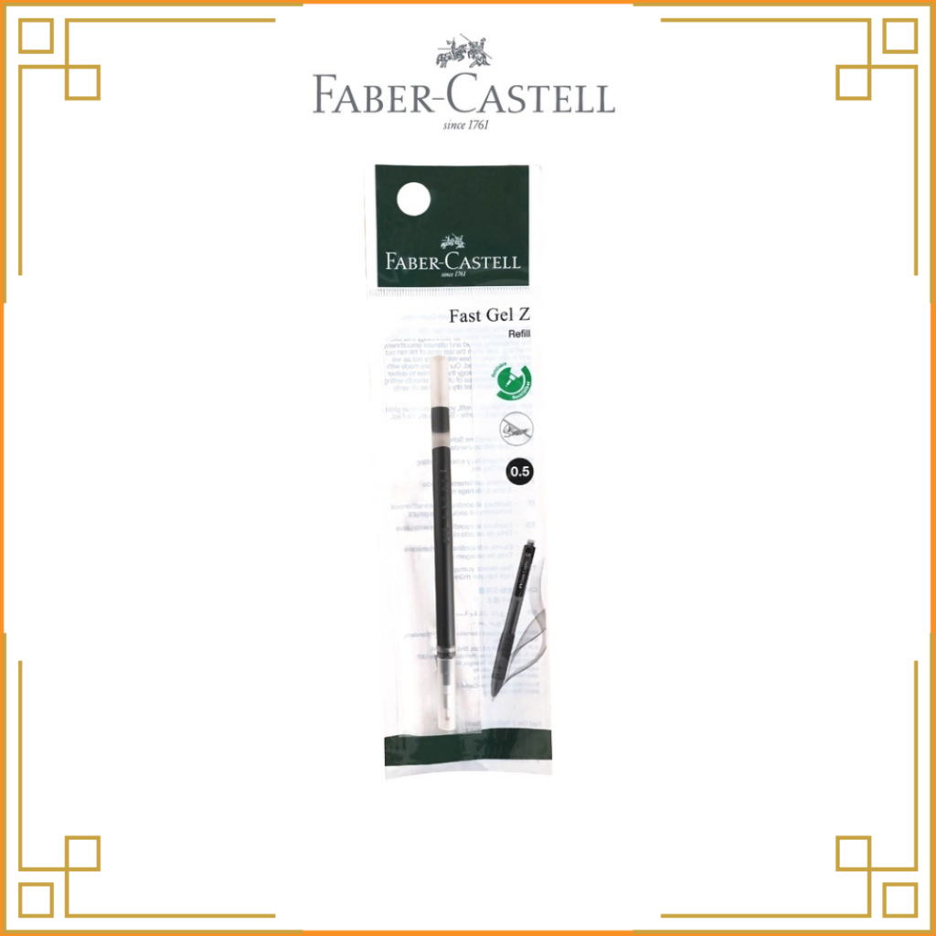 

FABER CASTELL Refill pena fast gel Z 0.5 hitam (pcs) 642706