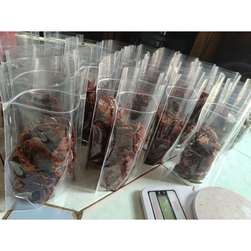 

keripik pisang coklat lumer